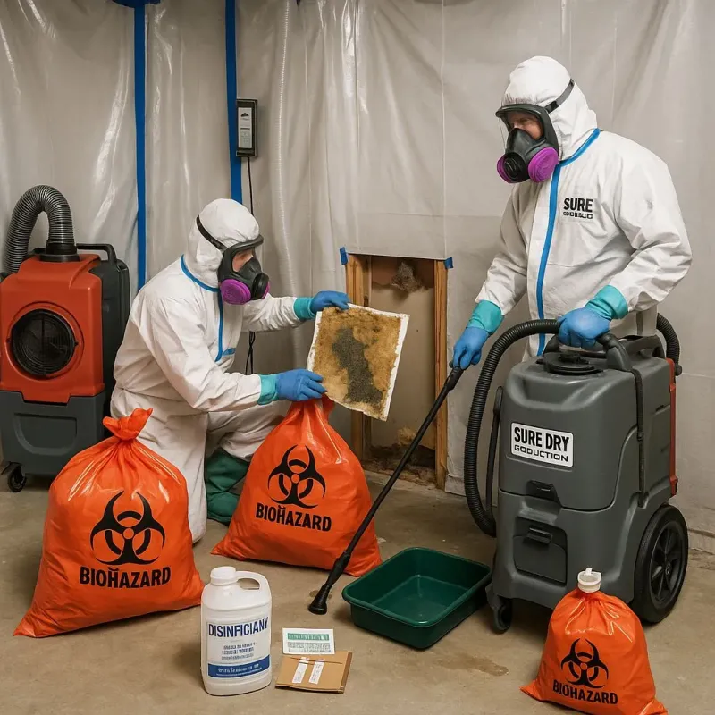 Contaminated Water Handling Protocols process in Shannon, MS